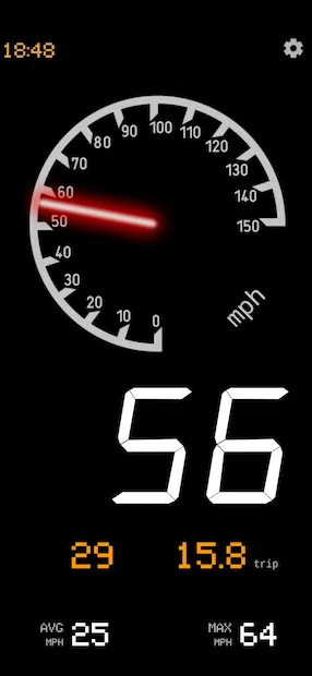 GPS Speedometer Premium Android app screenshot 1